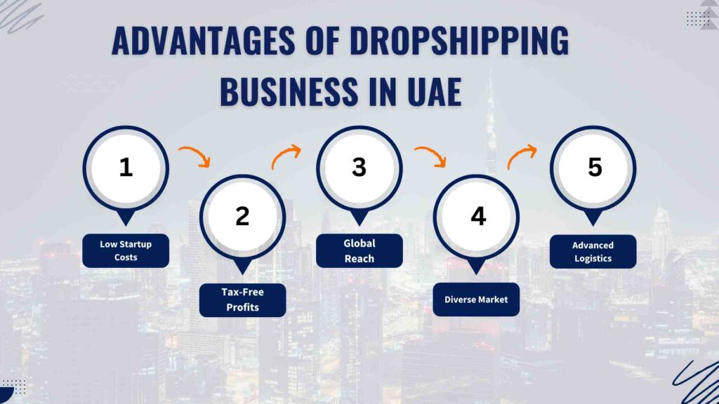 Advantages of Dropshiping business