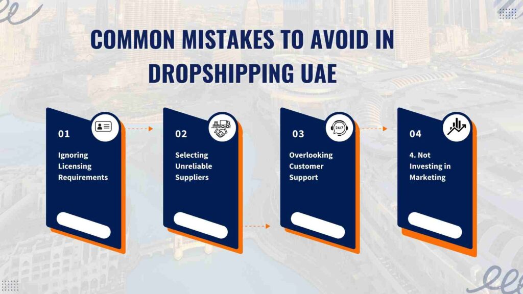 Common Mistakes to Avoid in Dropshipping UAE