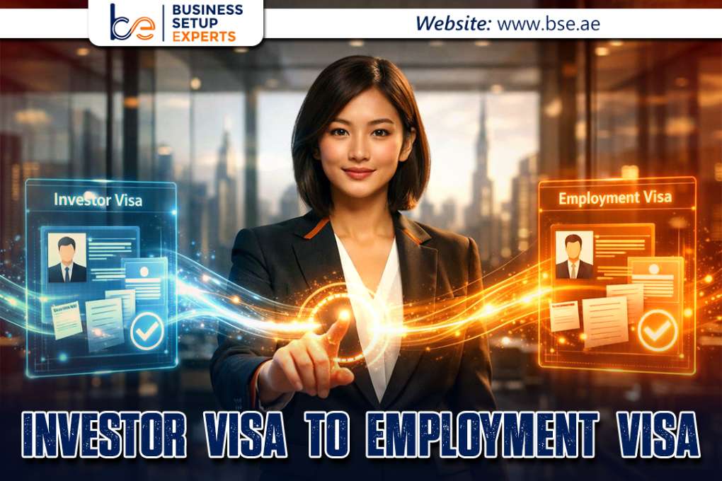 Switch Investor Visa to Employment Visa UAE 2026