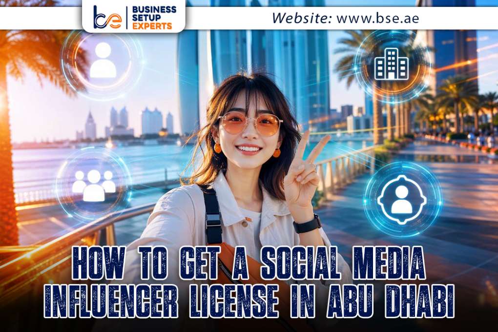 Social Media Influencer License in Abu Dhabi.