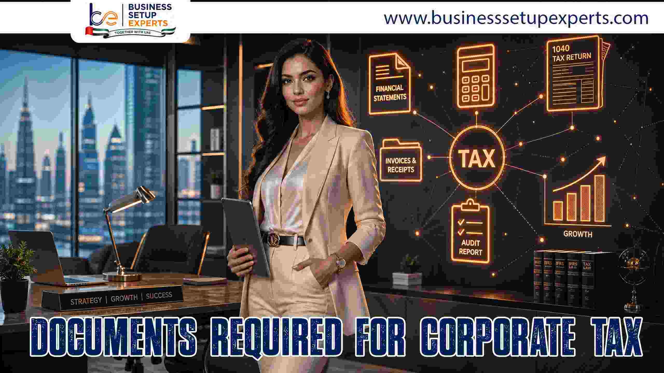 Documents Required for Corporate Tax Registration in the UAE