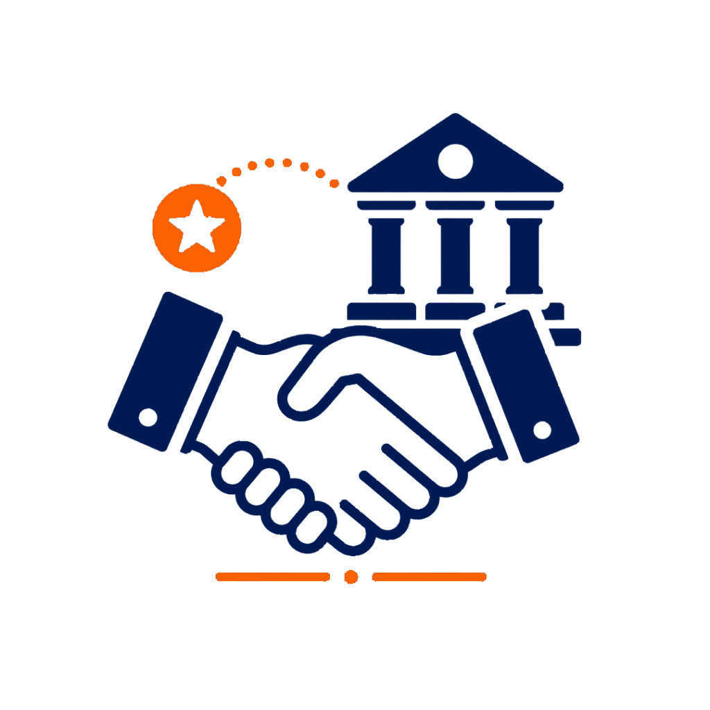 Establish partnerships with government authorities and agencies